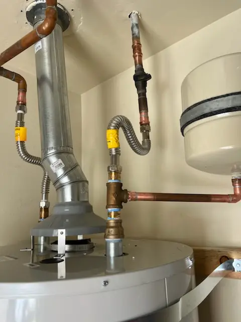 Water heater installation and plumbing repair in Greenwich